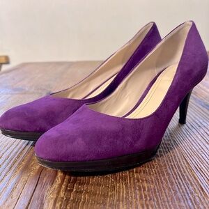 ColeHann suede shoes with Nike air. Size 9